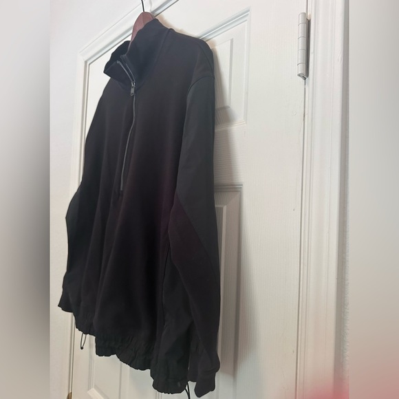 New Women’s Athleta Black Half Zip Pullover Jacket Size XLTG - Picture 6 of 8
